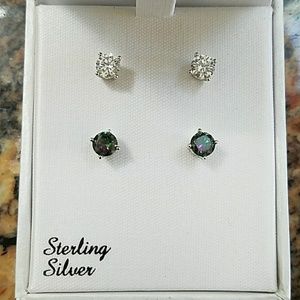 Simulated Diamond Earrings